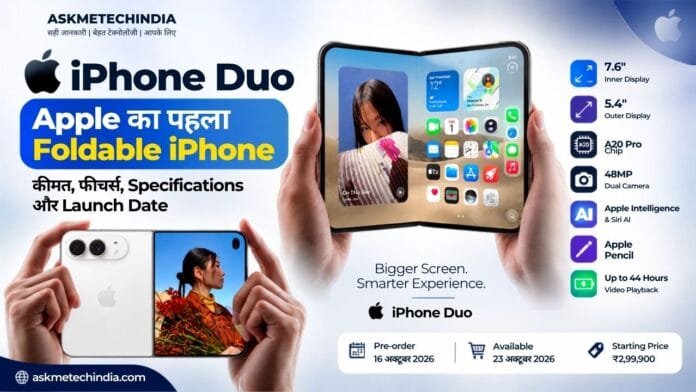 iPhone Duo Apple का पहला Foldable iPhone
